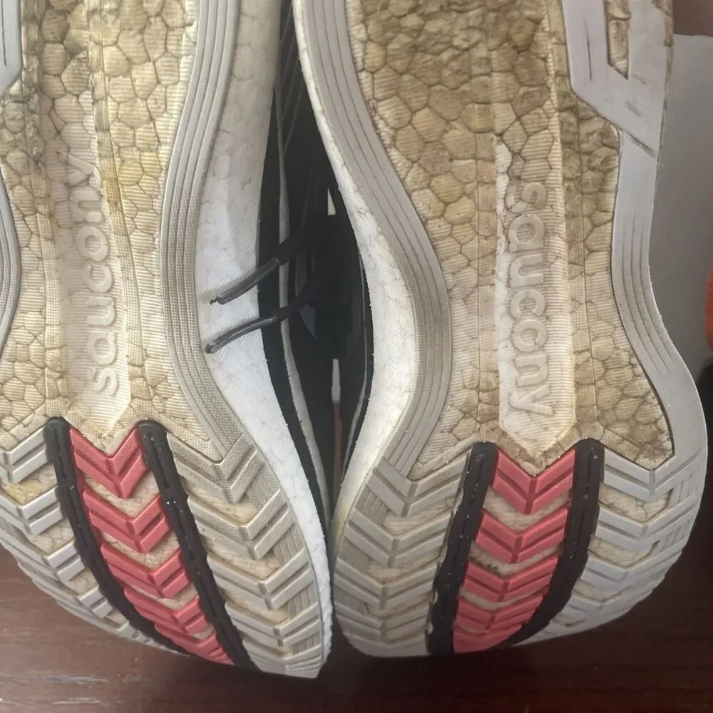 Saucony Endorphin Pro Women's Running Shoes Silver/Black/White, Size 8.5